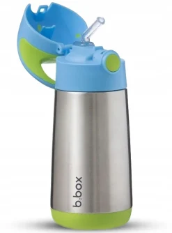 B.BOX termobutelka termos kubek słomka 350ml 12m+
