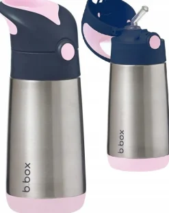 B.BOX termobutelka termos kubek słomka 350ml 12m+