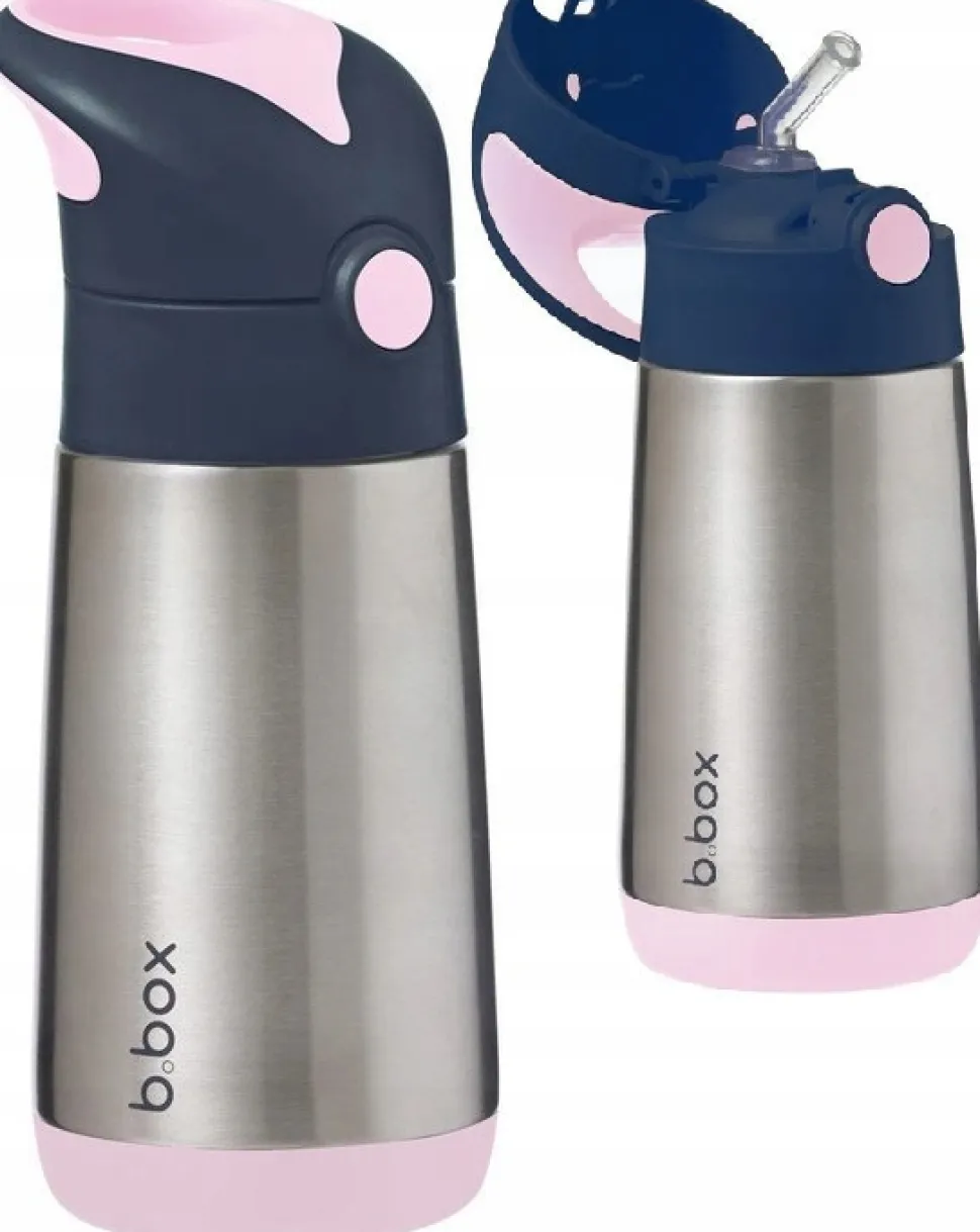 B.BOX termobutelka termos kubek słomka 350ml 12m+