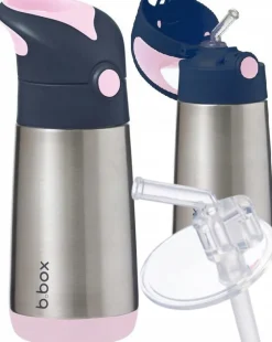 B.BOX termobutelka termos kubek słomka 350ml 12m+