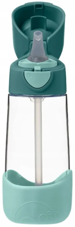 B.BOX tritanowa butelka kubek bidon + słomka 450ml