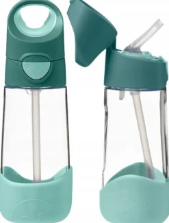 B.BOX tritanowa butelka kubek bidon + słomka 450ml