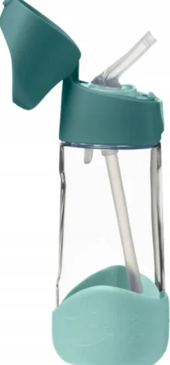 B.BOX tritanowa butelka kubek bidon + słomka 450ml