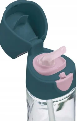 B.BOX tritanowa butelka kubek bidon + słomka 450ml