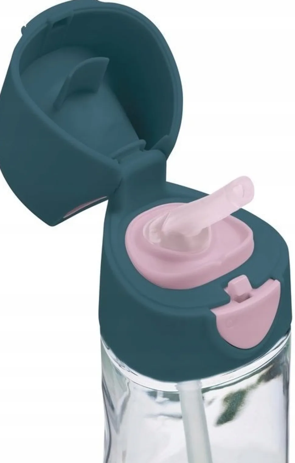 B.BOX tritanowa butelka kubek bidon + słomka 450ml