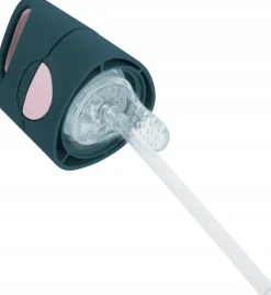 B.BOX tritanowa butelka kubek bidon + słomka 450ml
