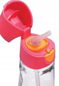 B.BOX tritanowa butelka kubek bidon + słomka 450ml