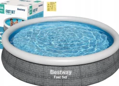 BESTWAY basen rozporowy ogrodowy fast set 366x76cm