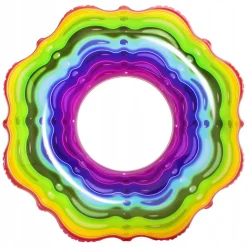 BESTWAY koło dmuchane na plażę basen nad wodę rainbow 115 cm 36163