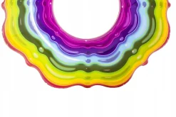 BESTWAY koło dmuchane na plażę basen nad wodę rainbow 115 cm 36163