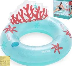 BESTWAY koło do pływania duży fotel wodny do siedzenia 107x113 cm 43730
