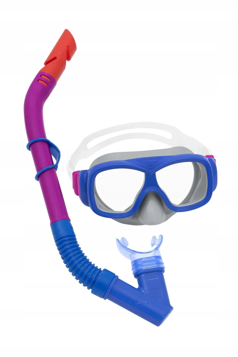 BESTWAY maska do pływania z rurką okulary do nurkowania 24032