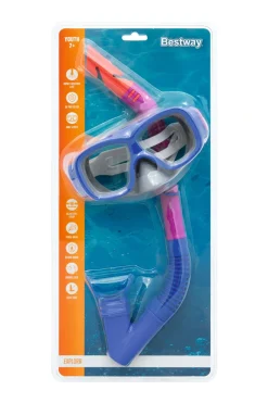 BESTWAY maska do pływania z rurką okulary do nurkowania 24032