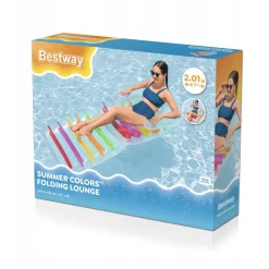 BESTWAY materac dmuchany do pływania fotel na wodę 165x89cm 43023