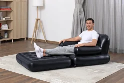 BESTWAY materac dmuchany jednoosobowy fotel rozkładanay 4w1 75114