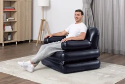 BESTWAY materac dmuchany jednoosobowy fotel rozkładanay 4w1 75114