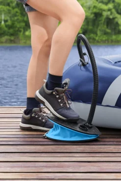 BESTWAY pompka nożna do materaca pontonu turystyczna 3 końcówki 3l 62004