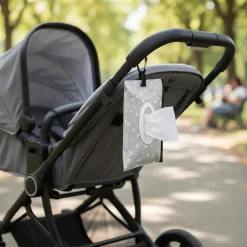 Bocioland etui na mokre chusteczki nawilżane pokrowiec z klapką opakowanie