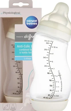 Canpol Babies butelka antykolkowa S-Shape SZEROKA PP 310ml