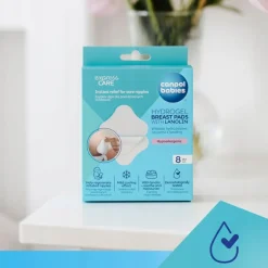 Canpol babies kojące kompresy żelowe z lanoliną na bolące brodawki 8szt