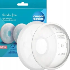 Canpol babies kolektory mleka muszle laktacyjne 2szt. do 50ml pokarmu