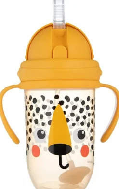 Canpol babies kubek niekapek z rurką i odważnikiem 240ml babiesboo 6m+