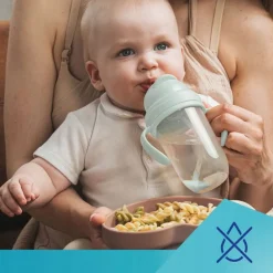 Canpol babies kubek niekapek z rurką i odważnikiem 270ml 6m+