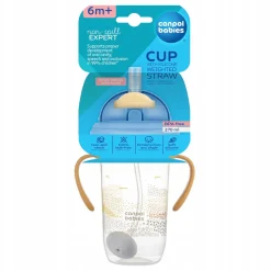 Canpol babies kubek niekapek z rurką i odważnikiem 270ml 6m+