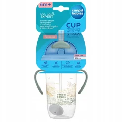 Canpol babies kubek niekapek z rurką i odważnikiem 270ml 6m+