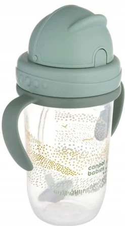 Canpol babies kubek niekapek z rurką i odważnikiem 270ml 6m+