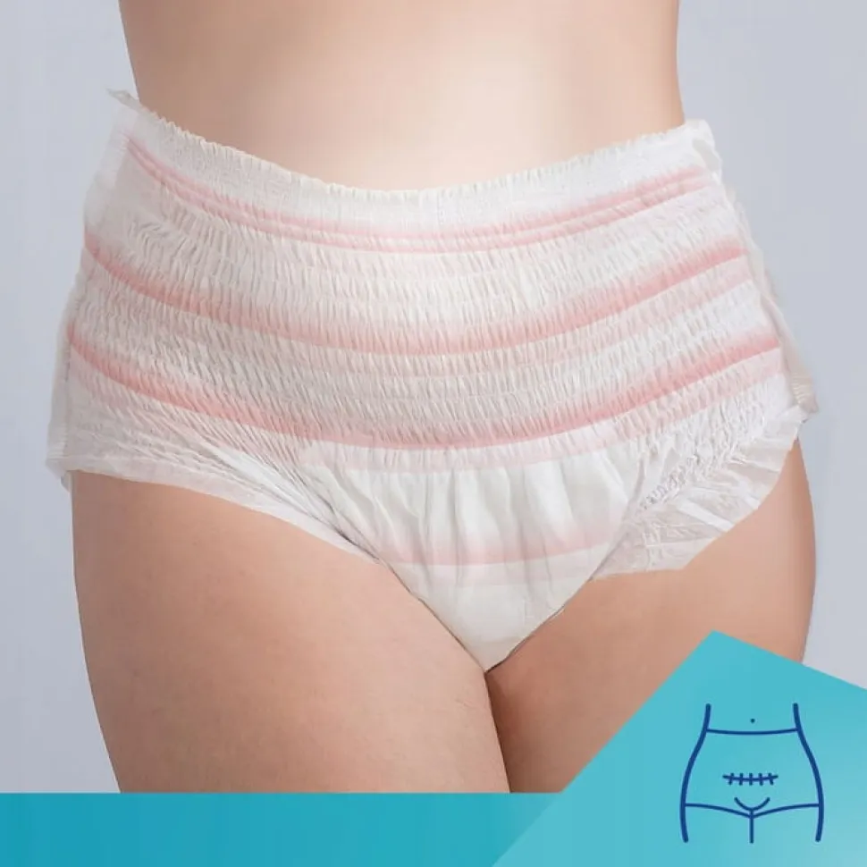 Canpol babies majtki ciążowe dla kobiet poporodowe S/M 2w1 5 szt