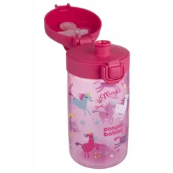 Canpol bidon kubek na wodę dla dzieci od 2,5 roku zycia 400ml różowy