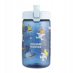 Canpol bidon kubek na wodę dla dzieci od 2,5 roku zycia 400ml niebieski