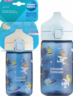 Canpol bidon kubek na wodę dla dzieci od 2,5 roku zycia 400ml niebieski