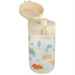 Canpol bidon kubek na wodę dla dzieci od 2,5 roku zycia 400ml beżowy