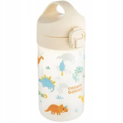 Canpol bidon kubek na wodę dla dzieci od 2,5 roku zycia 400ml beżowy