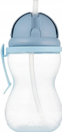 Canpol bidon z rurką słomką silikonową 370ml 56/113