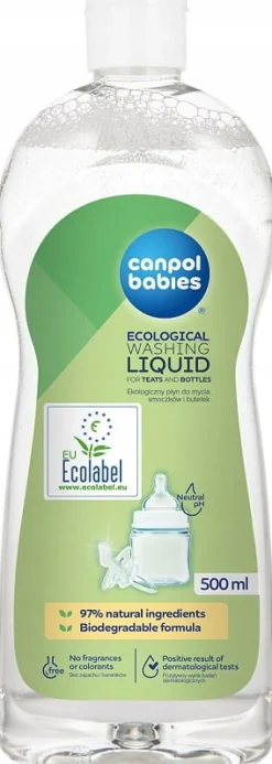 Canpol płyn do mycia butelek i smoczków ekologiczny 500ml
