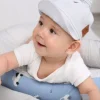 Chustka wiązana z daszkiem muślinowa chusteczka czapka na głowę Babymam