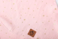 Chustka wiązana z daszkiem muślinowa chusteczka czapka na głowę Babymam