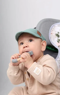 Chustka wiązana z daszkiem muślinowa chusteczka czapka na głowę Babymam