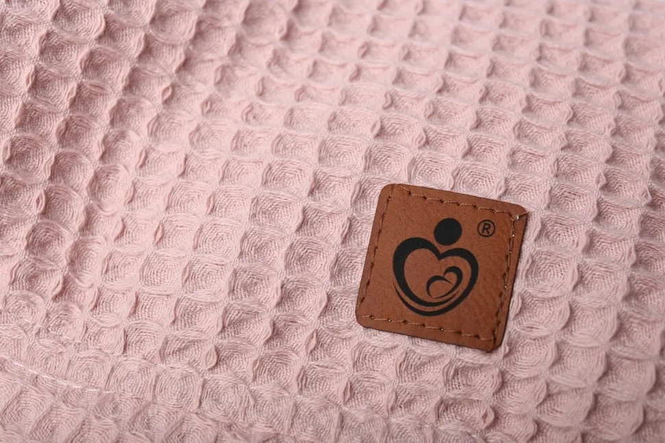 Chustka z daszkiem wafel chusteczka wiązana czapka na głowę Babymam