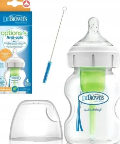 DR brown's options+ butelka antykolkowa szeroka 150ml 0m+
