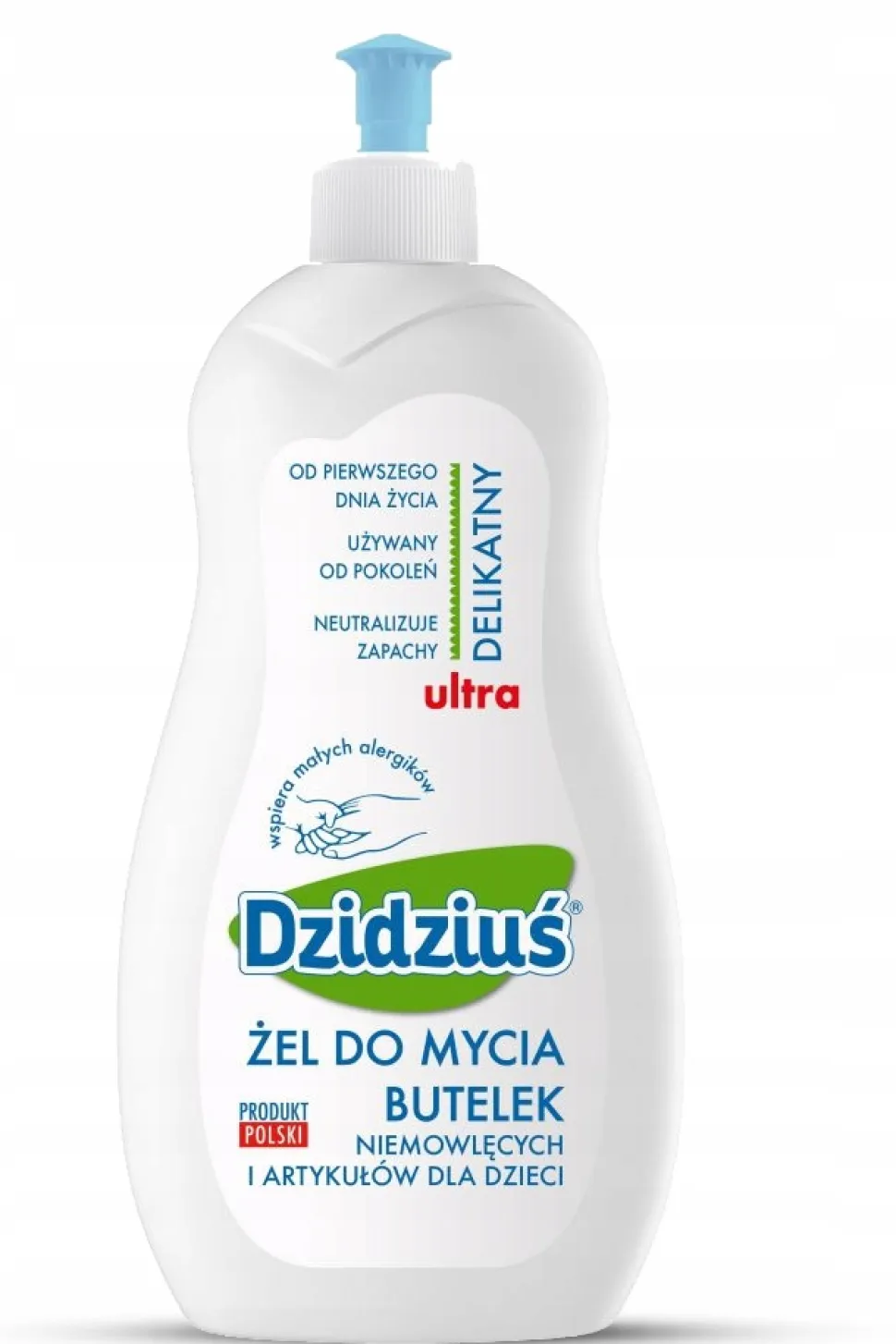 Dzidziuś żel płyn do mycia butelek i smoczków 500ml