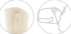 Ergonomiczny kubek dla dziecka do nauki picia 120ml Babyono FLOW 6m+