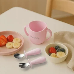 Ergonomiczny kubek dla dziecka do nauki picia 120ml Babyono FLOW 6m+