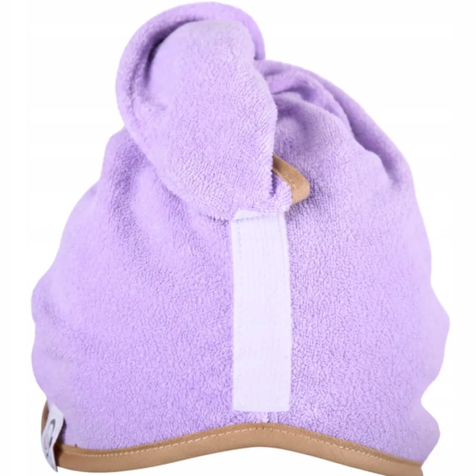 Gruby ręcznik do włosów turban na rzep termofrotte chłonny miękki Babymam