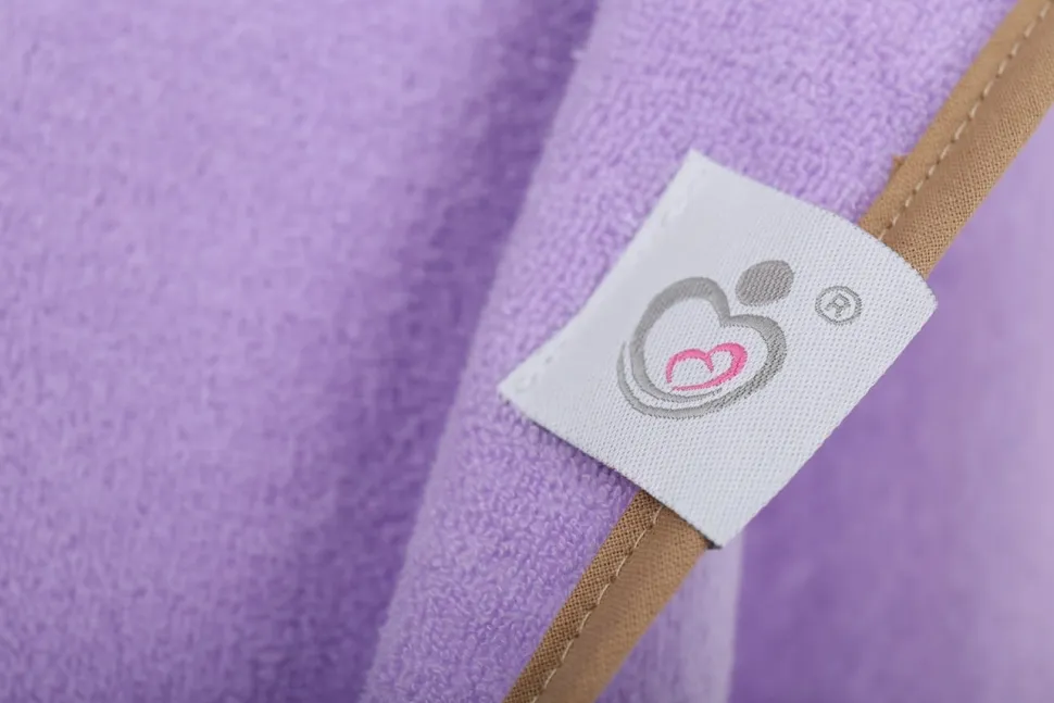 Gruby ręcznik do włosów turban na rzep termofrotte chłonny miękki Babymam