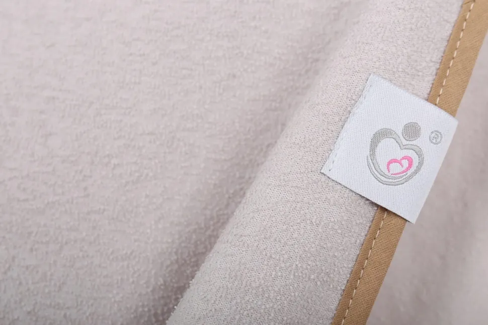 Gruby ręcznik do włosów turban na rzep termofrotte chłonny miękki Babymam