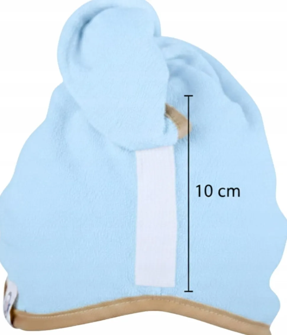Gruby ręcznik do włosów turban na rzep termofrotte chłonny miękki Babymam